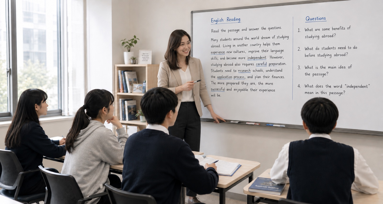 중고등 아카데믹 영어 수업